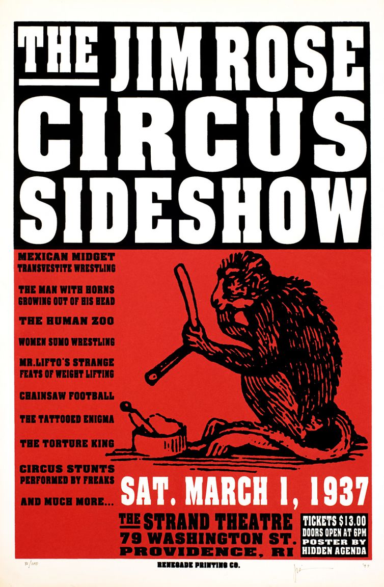 Jim Rose Circus Sideshow